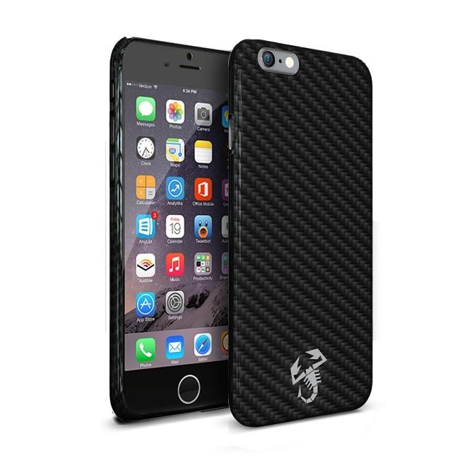 Дизайнерски карбонов кейс за iPhone 6, iPhone 6S - Abarth Scorpion Collection Carbon (карбонов) | JAR Computers Дизайнерски карбонов кейс за iPhone 6, iPhone 6S - Abarth Scorpion Collection Carbon (карбонов)
