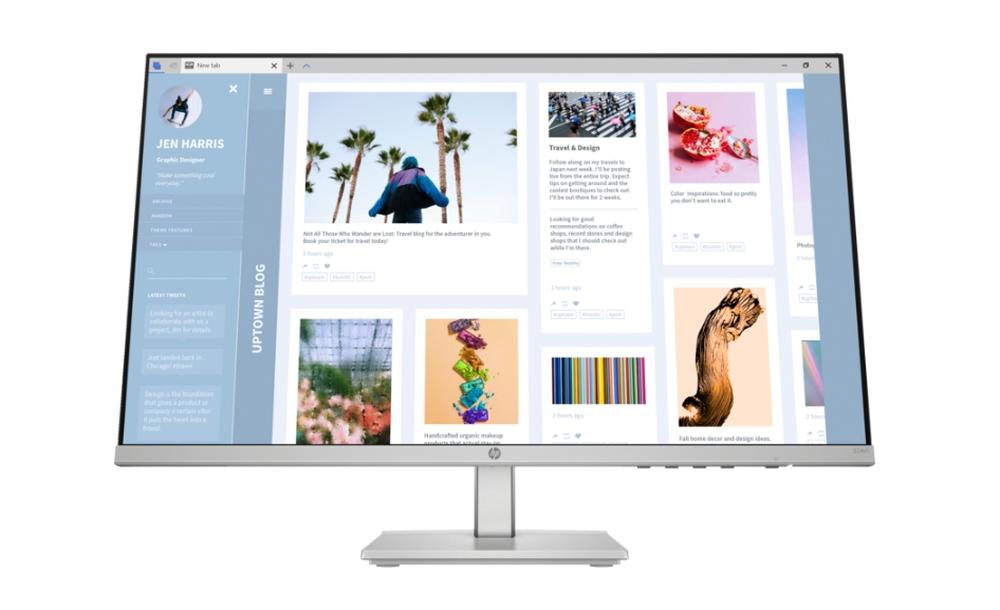 HP Series 5 23.8" FHD Height Adjust Monitor - 524sh