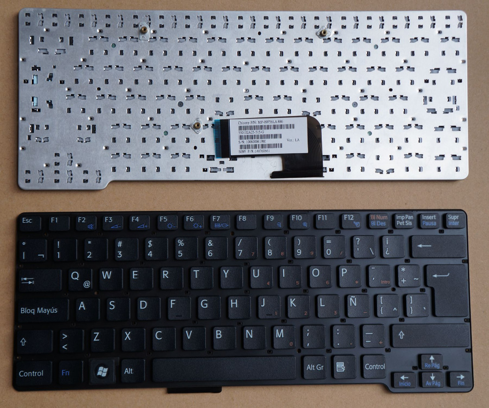 Клавиатура за лаптоп Sony Vaio VGN-CW Series Black UK NO Frame | JAR Computers Клавиатура за лаптоп Sony Vaio VGN-CW Series Black UK NO Frame