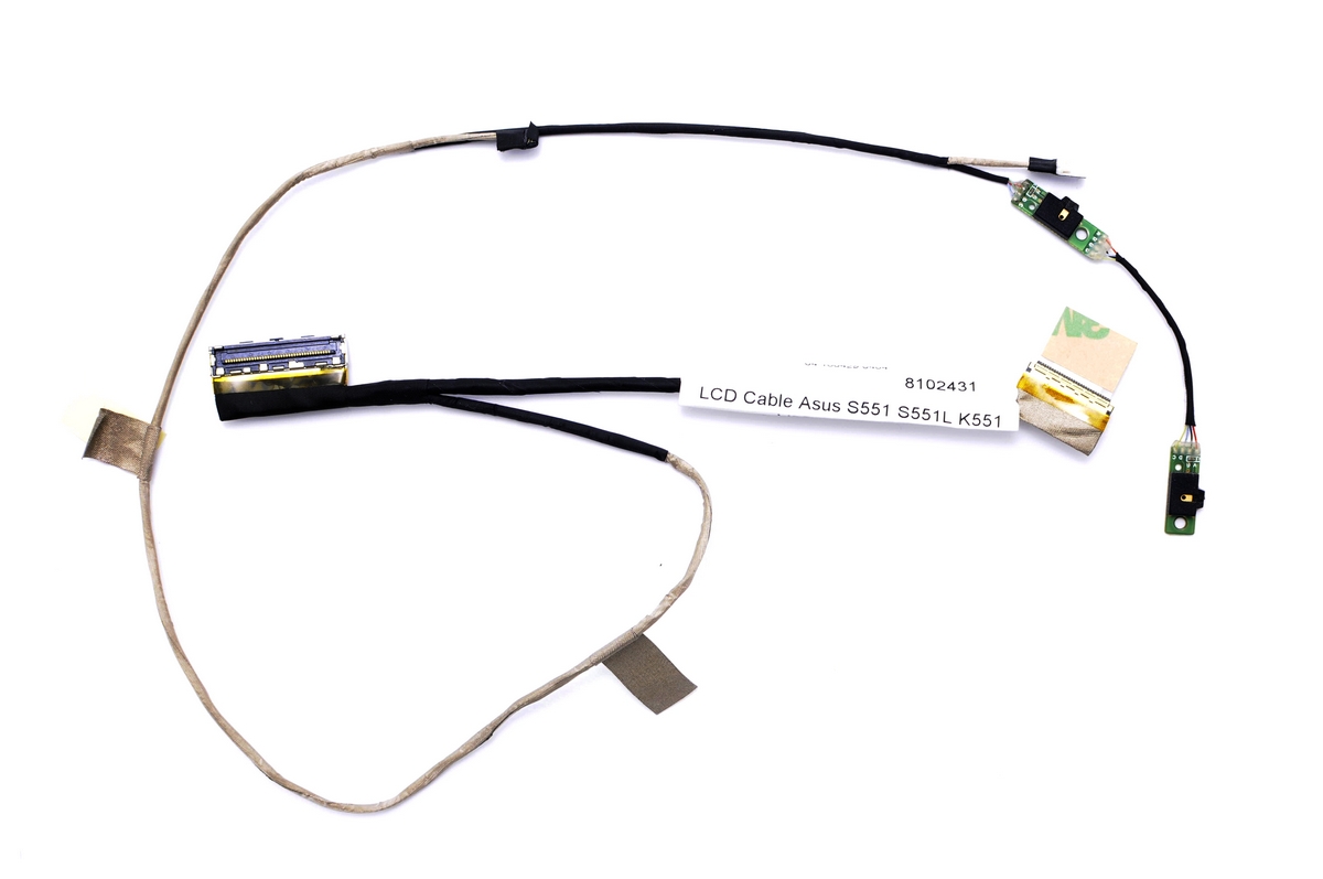 Лентов Кабел за лаптоп (LCD Cable) Asus S551 K551 V551 S551l S551la S551lb 30Pin | JAR Computers Лентов Кабел за лаптоп (LCD Cable) Asus S551 K551 V551 S551l S551la S551lb 30Pin