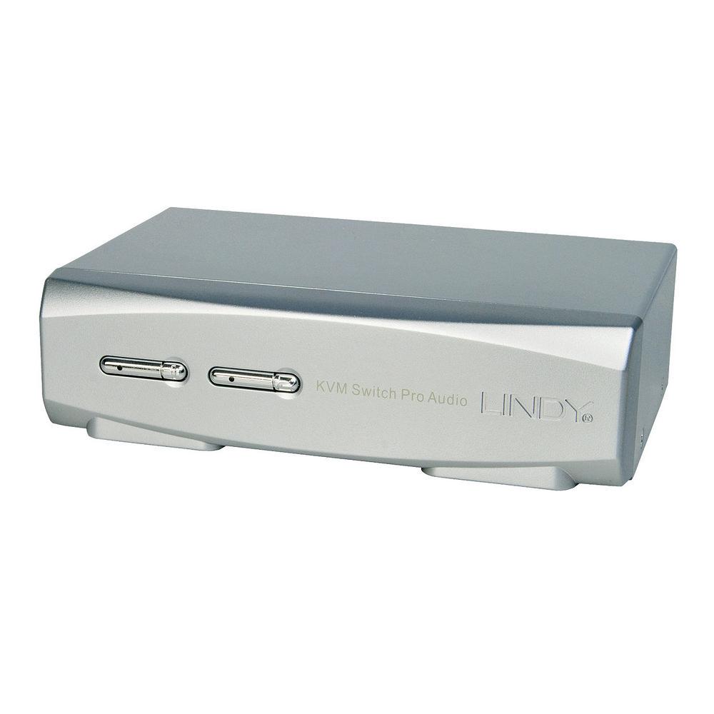 LINDY LNY-39304 :: 2-портов DisplayPort 1.2, USB 2.0 & Audio KVM превклювател | JAR Computers LINDY LNY-39304 :: 2-портов DisplayPort 1.2, USB 2.0 & Audio KVM превклювател