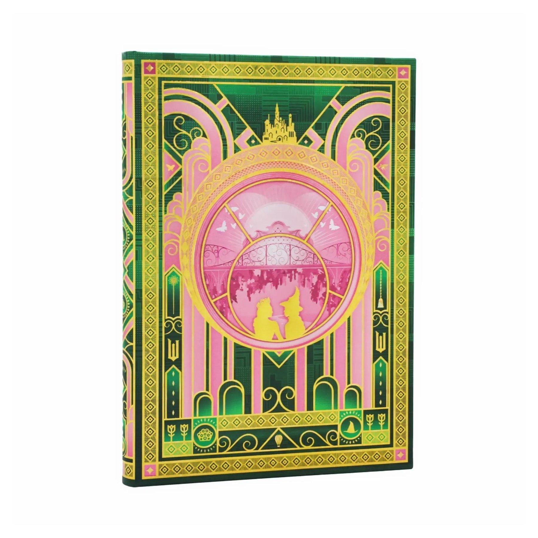 Paperblanks Тефтер The magic of Wicked, Midi, твърда корица, 72 листа