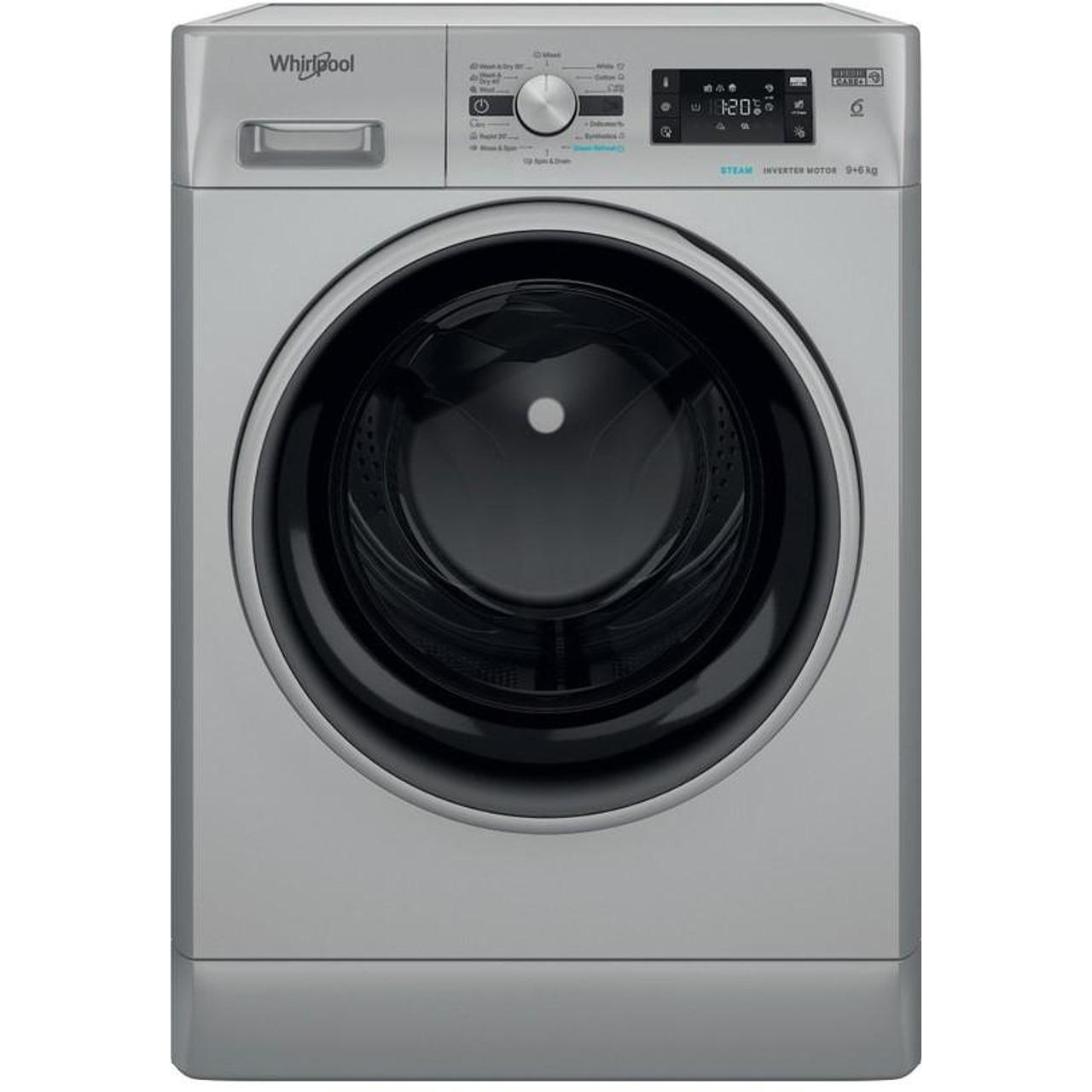 Пералня със сушилня Whirlpool FFWDB 964489 SBSV EE , 1400 об./мин., 6 kg, 9.00 kg, C