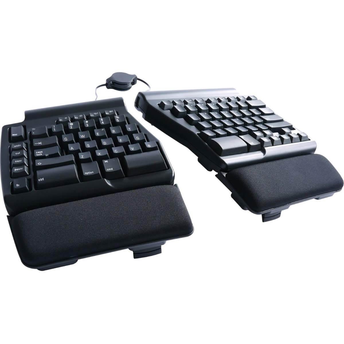 Програмируема ергономична клавиатура за Mac - Matias Programmable Ergo Pro Keyboard (черен) | JAR Computers Програмируема ергономична клавиатура за Mac - Matias Programmable Ergo Pro Keyboard (черен)