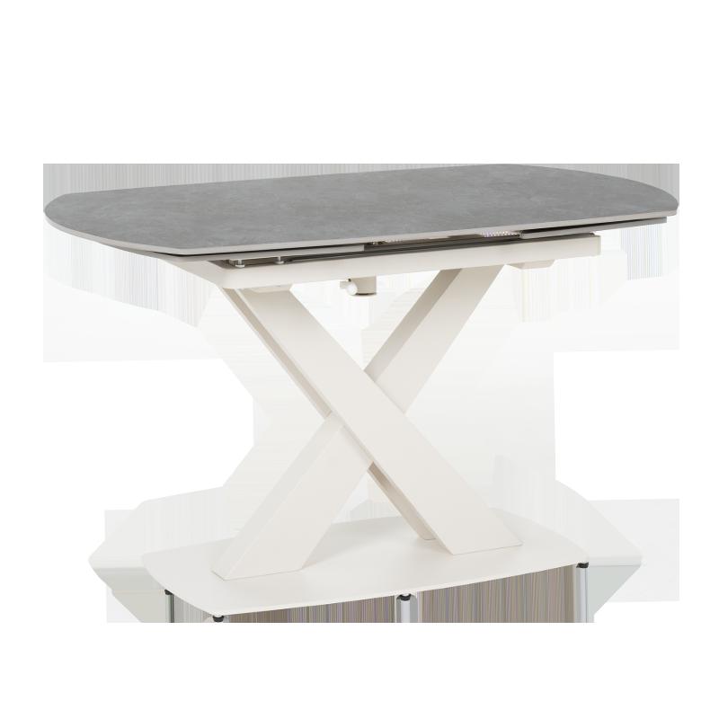 Разтегателна трапезна маса MATEO - сива