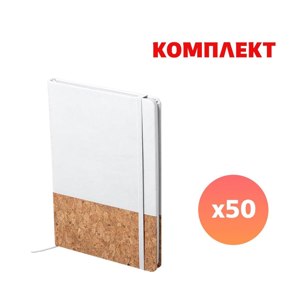 Тефтер Amsterdam Cork&Pu, A5, 80 листа, бял, с пълноцветен печат, 50 броя | JAR Computers Тефтер Amsterdam Cork&Pu, A5, 80 листа, бял, с пълноцветен печат, 50 броя