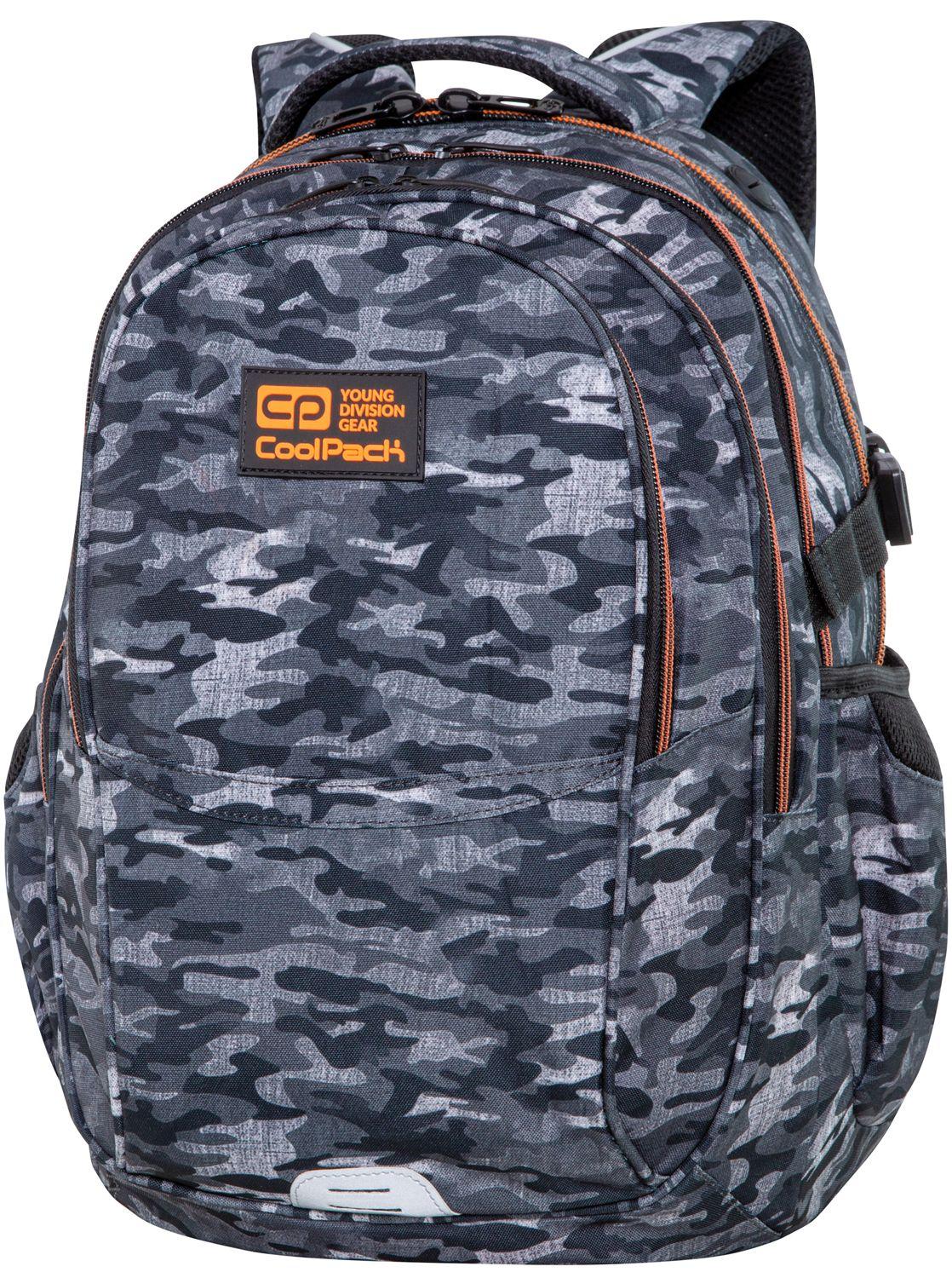 Ученическа раница COOLPACK - FACTOR - MILITARY GREY