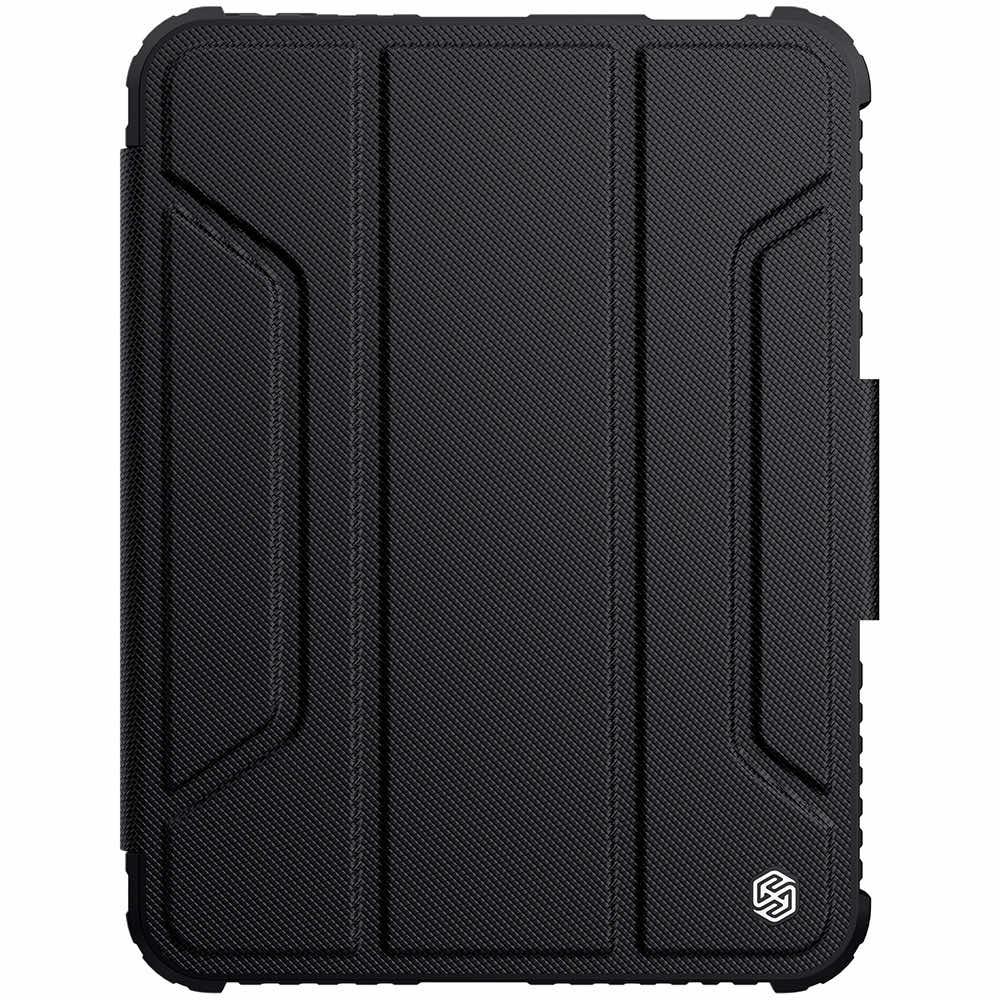 Удароустойчив хибриден кейс за iPad mini 7 (2024), iPad mini 6 (2021) - Nillkin Bumper PRO Protective Stand Case (черен) | JAR Computers Удароустойчив хибриден кейс за iPad mini 7 (2024), iPad mini 6 (2021) - Nillkin Bumper PRO Protective Stand Case (черен)