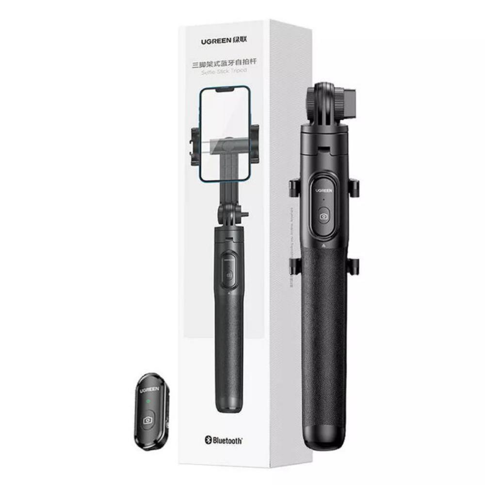 Ugreen Selfie stick tripod with Bluetooth remote 15062 black (15062) (UGR15062)
