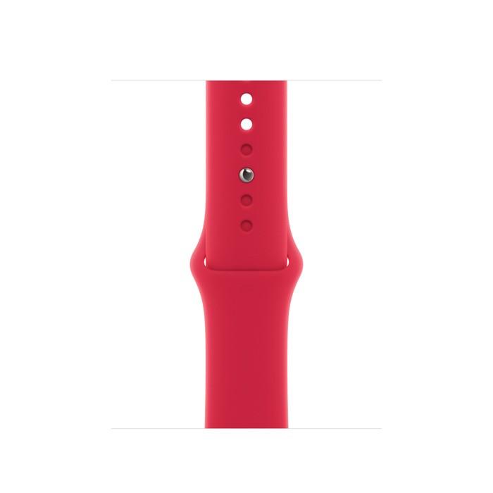 Умен часовник от Apple - Apple Watch Series 8 Cellular, 41mm (PRODUCT)RED Aluminium Case with (PRODUCT)RED Sport Band | JAR Computers Умен часовник от Apple - Apple Watch Series 8 Cellular, 41mm (PRODUCT)RED Aluminium Case with (PRODUCT)RED Sport Band