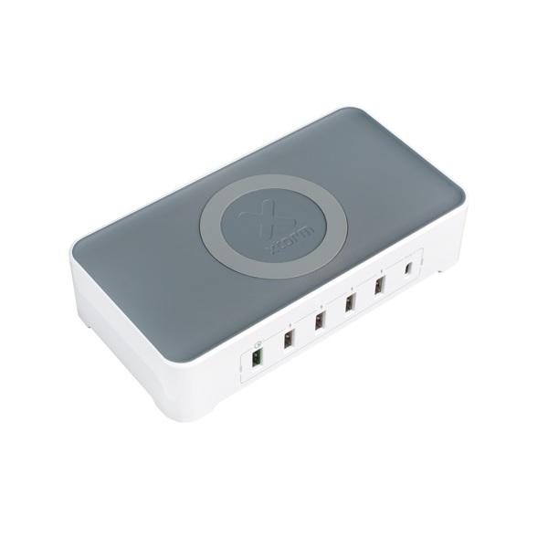 Захранване с 5 USB-A изхода и USB-C изход и безжично зареждане за мобилни телефони и таблети - A-solar Xtorm Vigor USB Power Hub XPD16 Qualcomm Quick Charge 3.0 | JAR Computers Захранване с 5 USB-A изхода и USB-C изход и безжично зареждане за мобилни телефони и таблети - A-solar Xtorm Vigor USB Power Hub XPD16 Qualcomm Quick Charge 3.0
