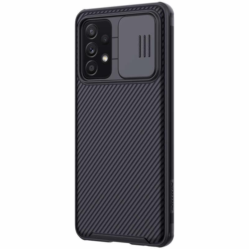 Хибриден удароустойчив кейс за Samsung Galaxy A52, A52 5G, A52s 5G - Nillkin CamShield Pro Case (черен) | JAR Computers Хибриден удароустойчив кейс за Samsung Galaxy A52, A52 5G, A52s 5G - Nillkin CamShield Pro Case (черен)