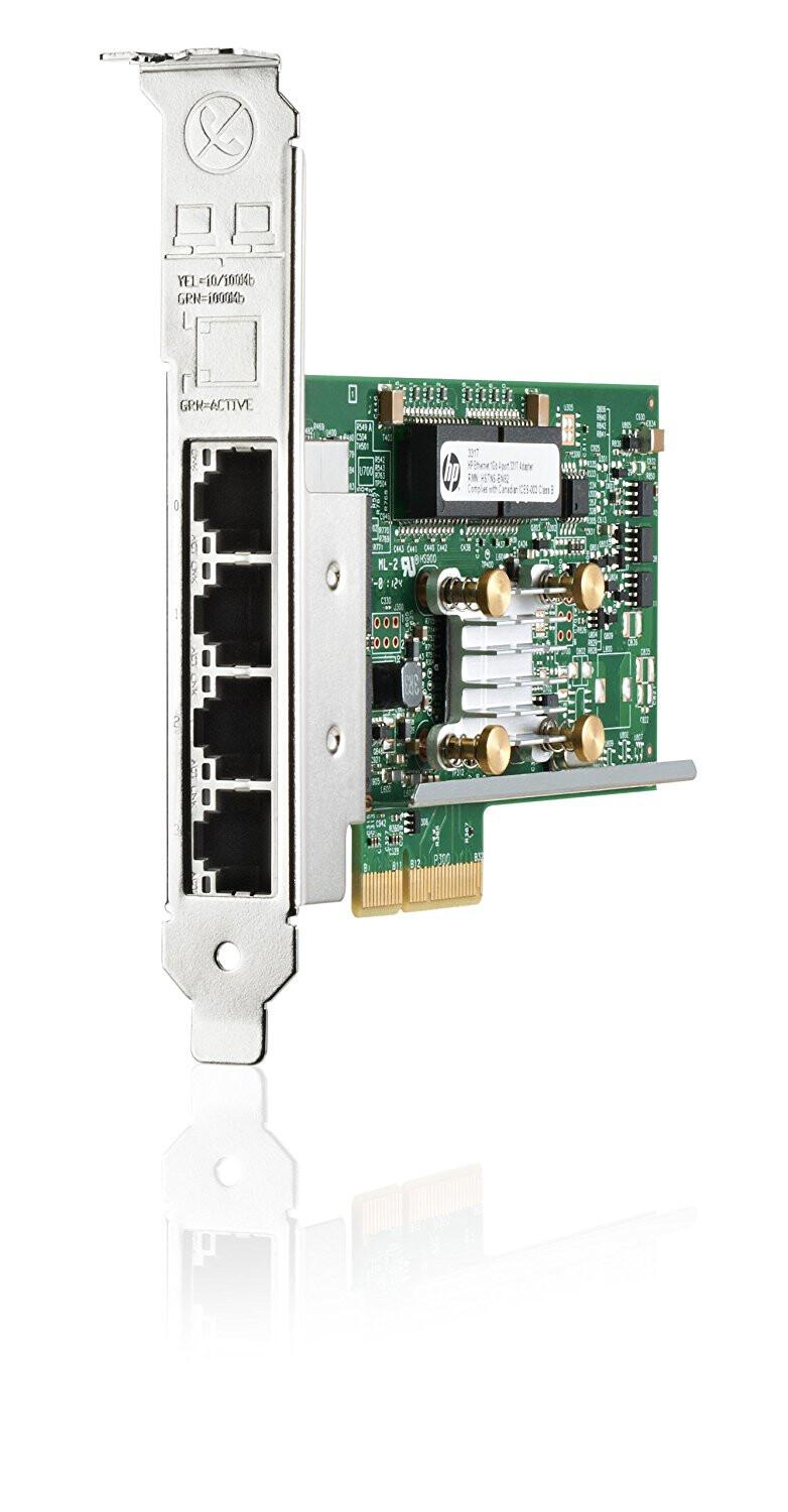 HPE Ethernet 1Gb 4-port 331T Вътрешна 1000 Мбит/с | JAR Computers HPE Ethernet 1Gb 4-port 331T Вътрешна 1000 Мбит/с