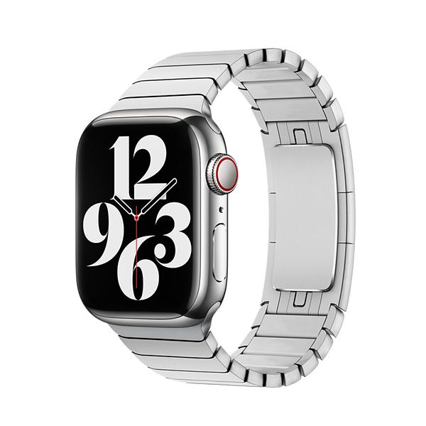 Каишка за Apple Watch 42/44/45/49мм, Link Metal Sarengava Band, метална /сребриста/ | JAR Computers Каишка за Apple Watch 42/44/45/49мм, Link Metal Sarengava Band, метална /сребриста/