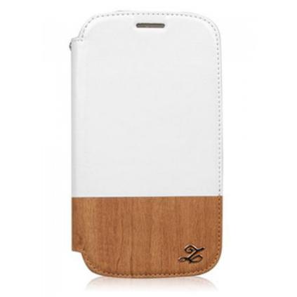 Кожен калъф за Samsung Galaxy S3 i9300 - Zenus Masstige Oak Wood Diary (бял-кафяв) | JAR Computers Кожен калъф за Samsung Galaxy S3 i9300 - Zenus Masstige Oak Wood Diary (бял-кафяв)