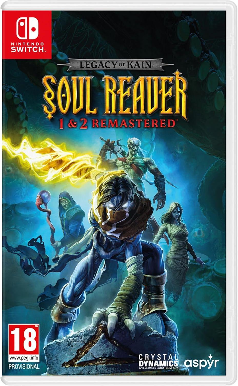 Legacy of Kain -  Soul Reaver 1&2 Remastered (Nintendo Switch) | JAR Computers Legacy of Kain -  Soul Reaver 1&2 Remastered (Nintendo Switch)
