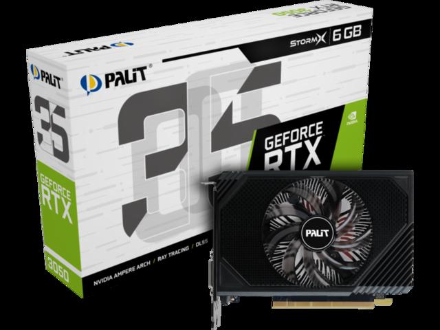 Palit GeForce RTX 3050 StormX 6GB 