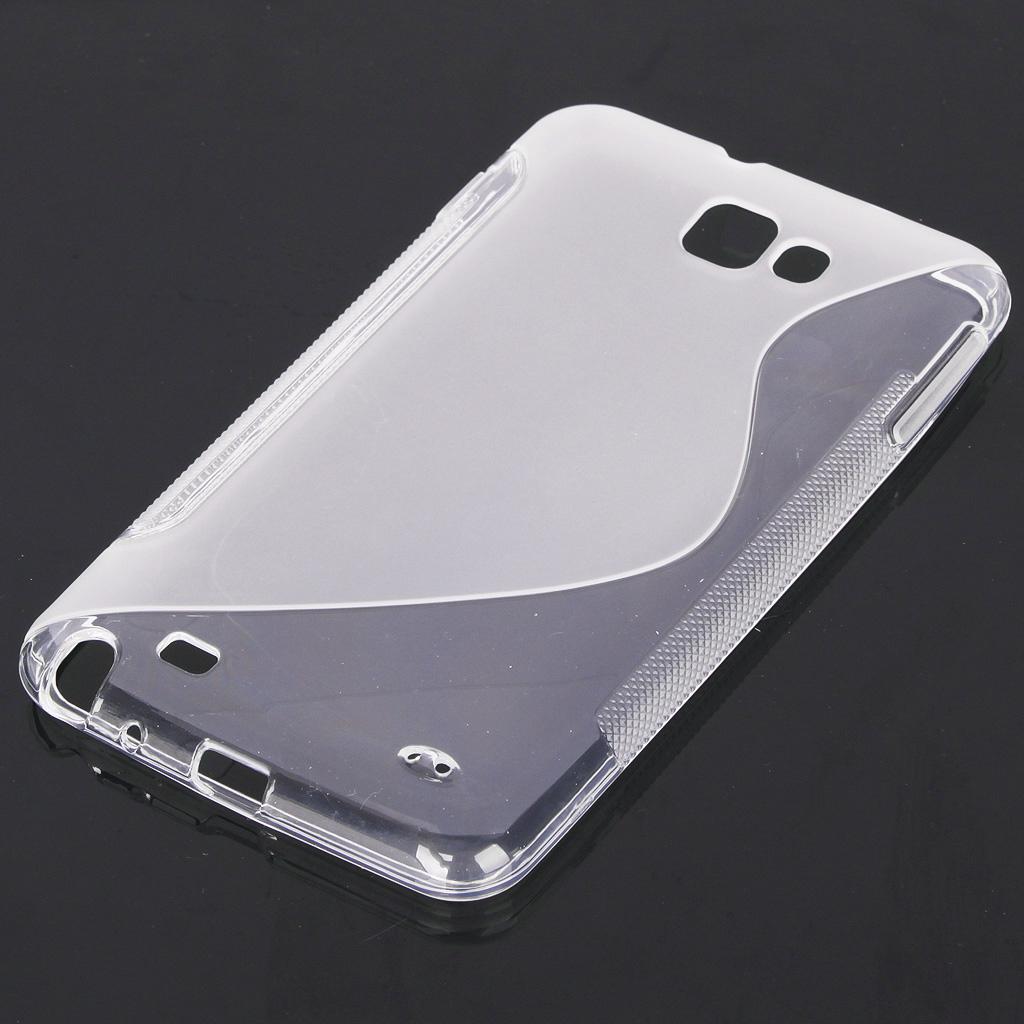 Силиконов калъф за Samsung Galaxy Note N7000 - S-Line Cover Case (прозрачен) | JAR Computers Силиконов калъф за Samsung Galaxy Note N7000 - S-Line Cover Case (прозрачен)