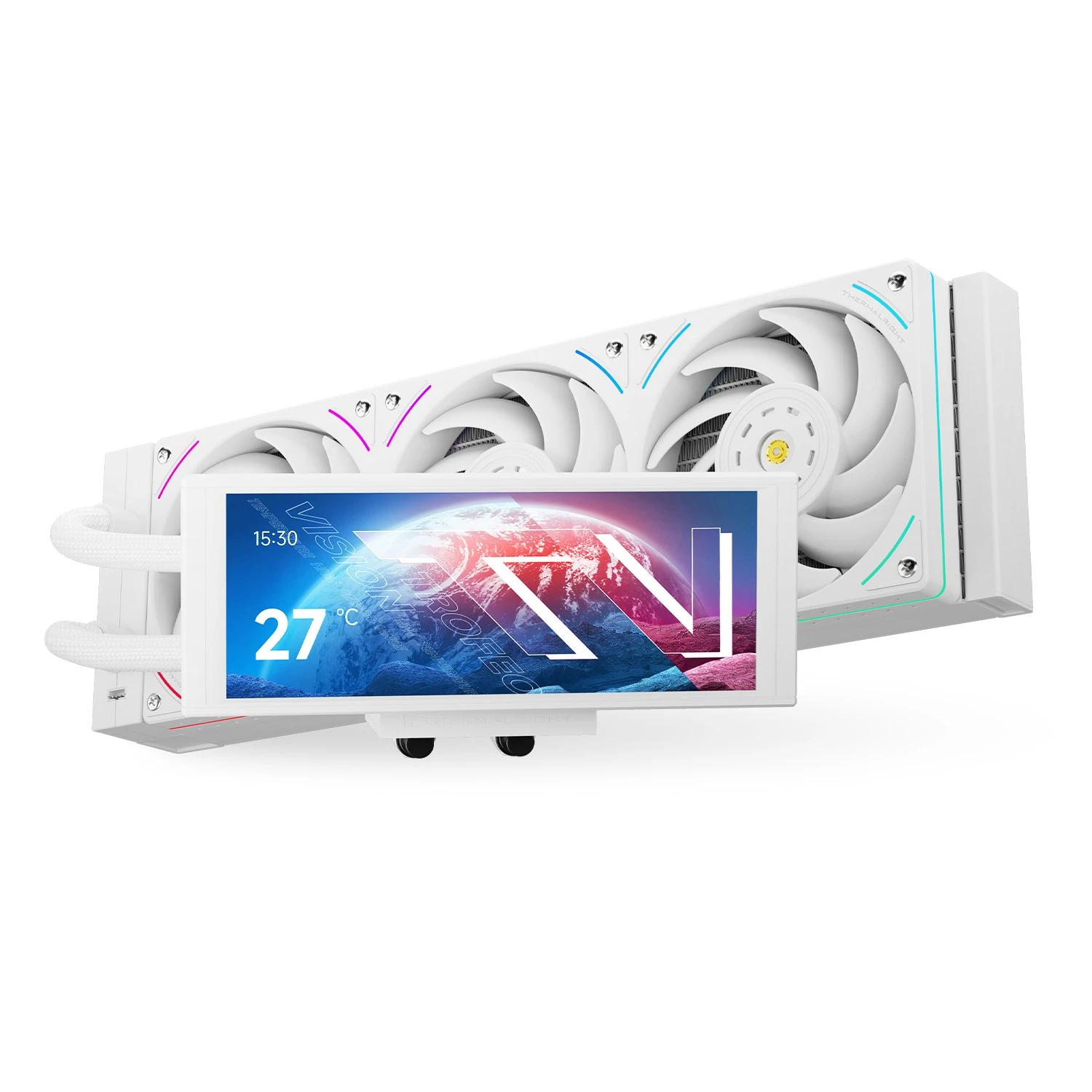 Thermalright водно охлаждане Water Cooling Trofeo Vision 360 ARGB White - 6.86 inch IPS LCD Display | JAR Computers Thermalright водно охлаждане Water Cooling Trofeo Vision 360 ARGB White - 6.86 inch IPS LCD Display