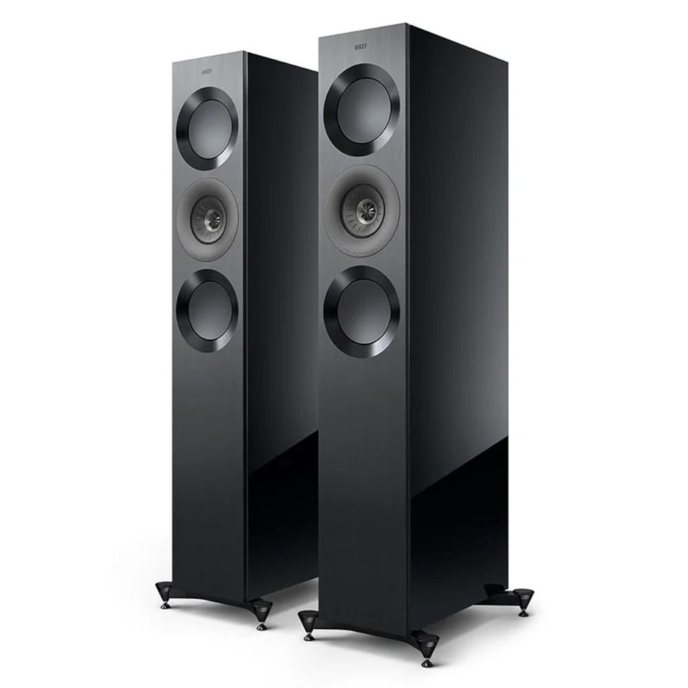 Тонколони KEF Reference 3 Meta - черен гланц/сиви