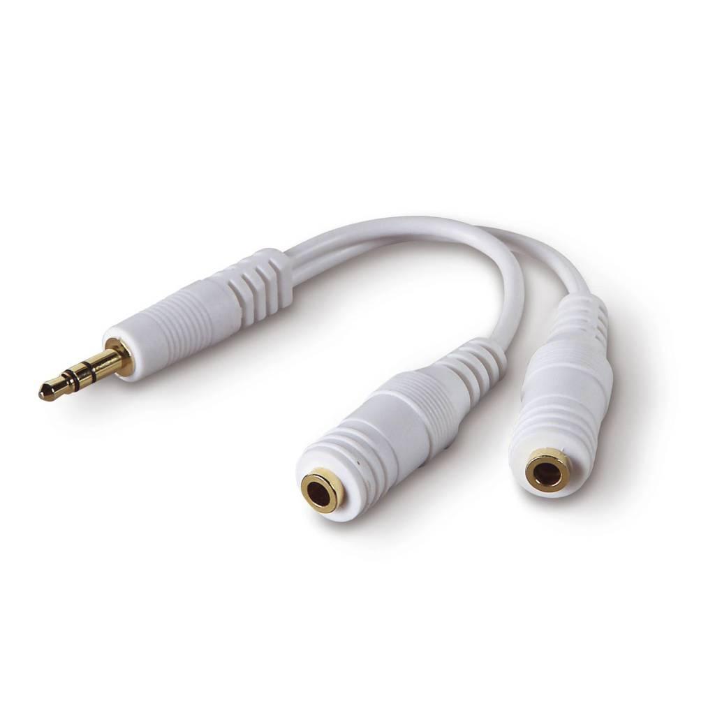 Аудио разклонител за мобилни устройства с 3.5 мм аудио изход - Belkin Audio Splitter | JAR Computers Аудио разклонител за мобилни устройства с 3.5 мм аудио изход - Belkin Audio Splitter