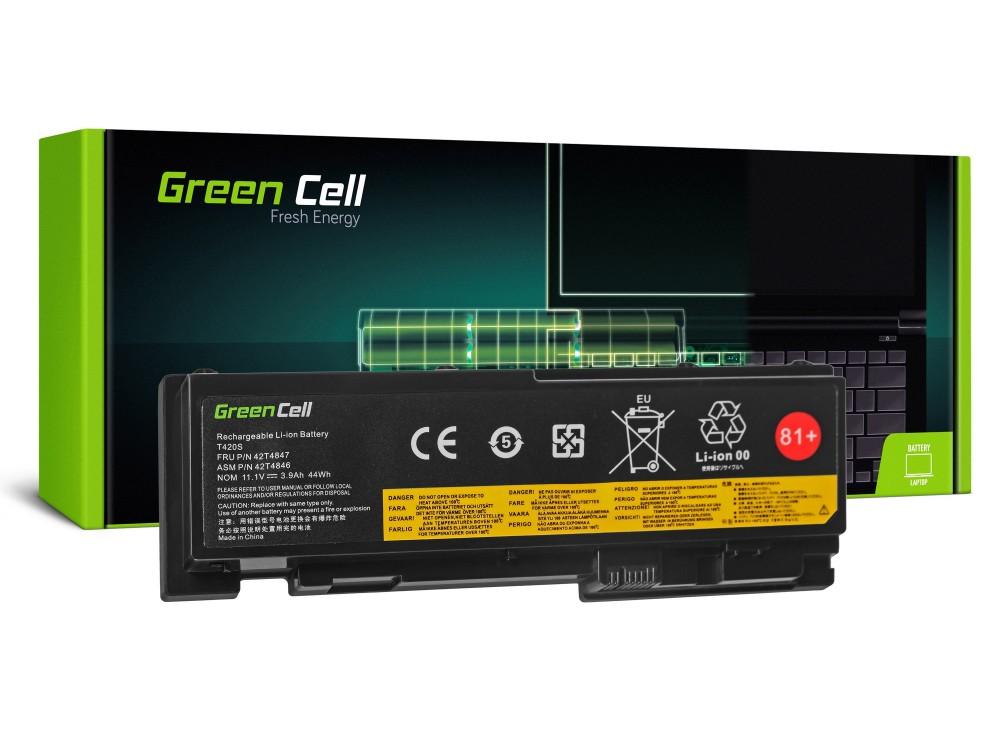 Батерия  за лаптопh GREEN CELL, Lenovo ThinkPad T420s T420si T430s 42T4846, 11.1V, 3600mA | JAR Computers Батерия  за лаптопh GREEN CELL, Lenovo ThinkPad T420s T420si T430s 42T4846, 11.1V, 3600mA