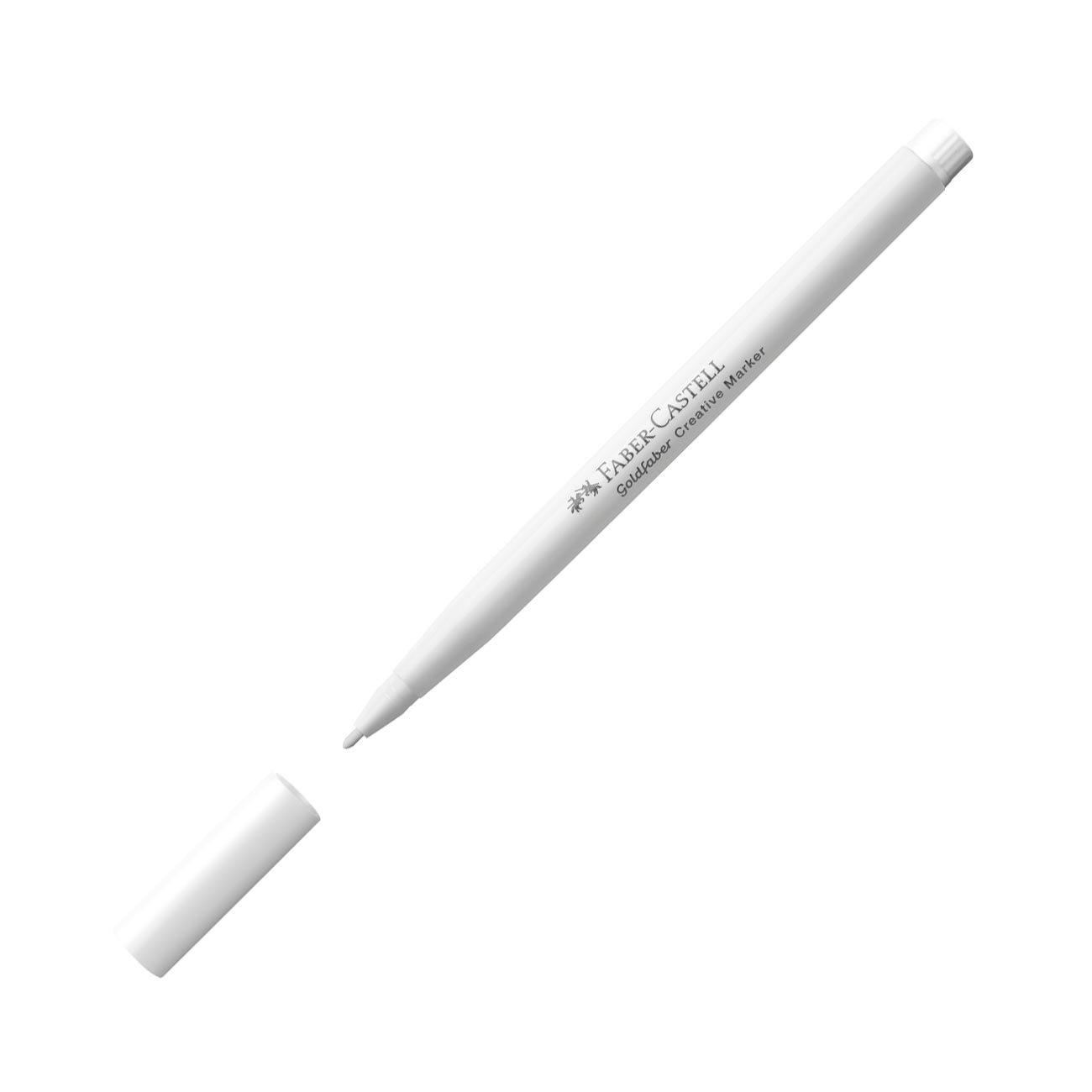 Faber-Castell Маркер Creative, объл, 1.5 mm, № 501, бял