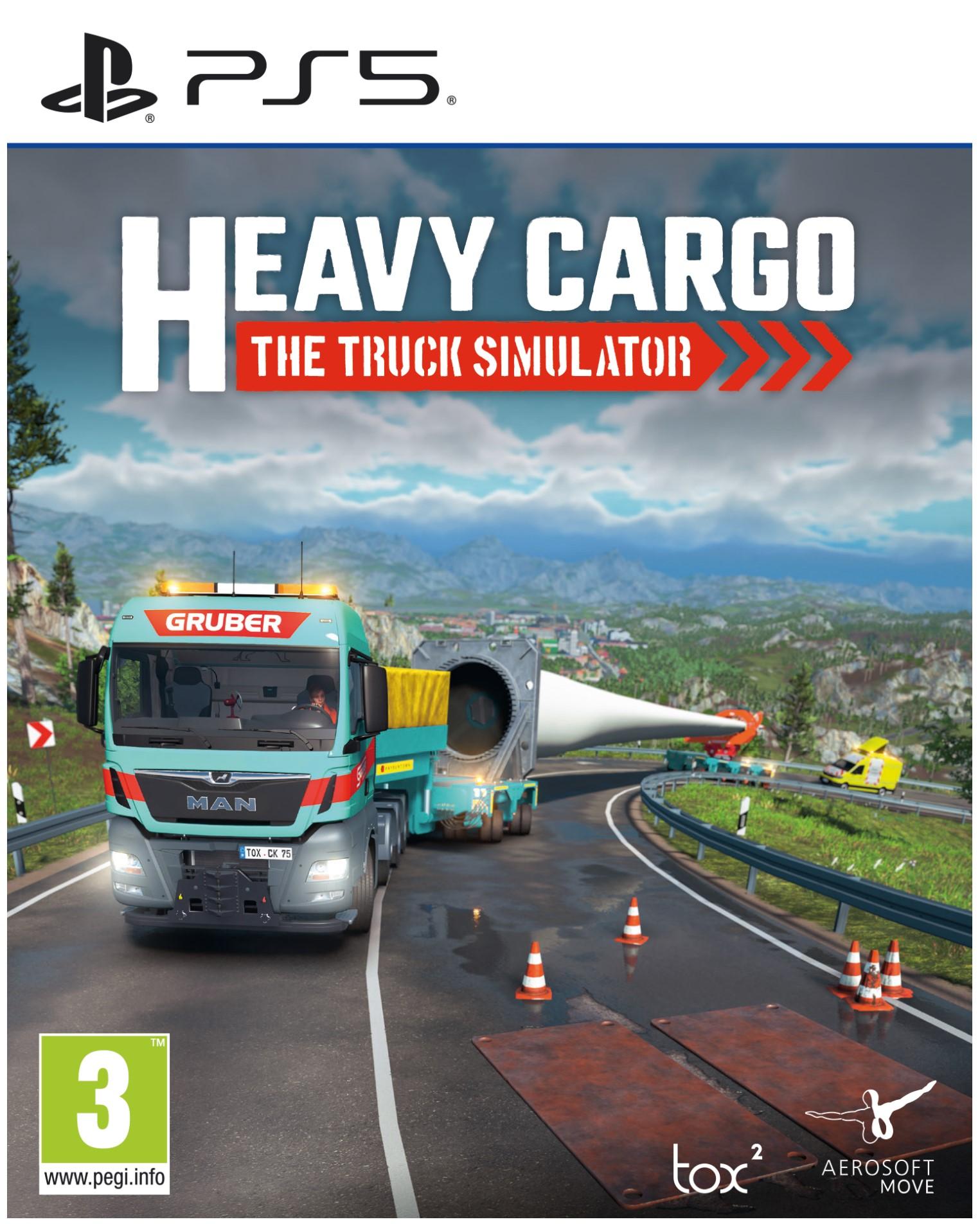 Heavy Cargo - The Truck Simulator (PS5) | JAR Computers Heavy Cargo - The Truck Simulator (PS5)