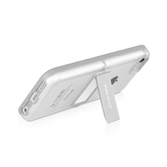 Хибриден кейс и поставка за iPhone 5C - Macally HardShell Kickstand (прозрачен) | JAR Computers Хибриден кейс и поставка за iPhone 5C - Macally HardShell Kickstand (прозрачен)