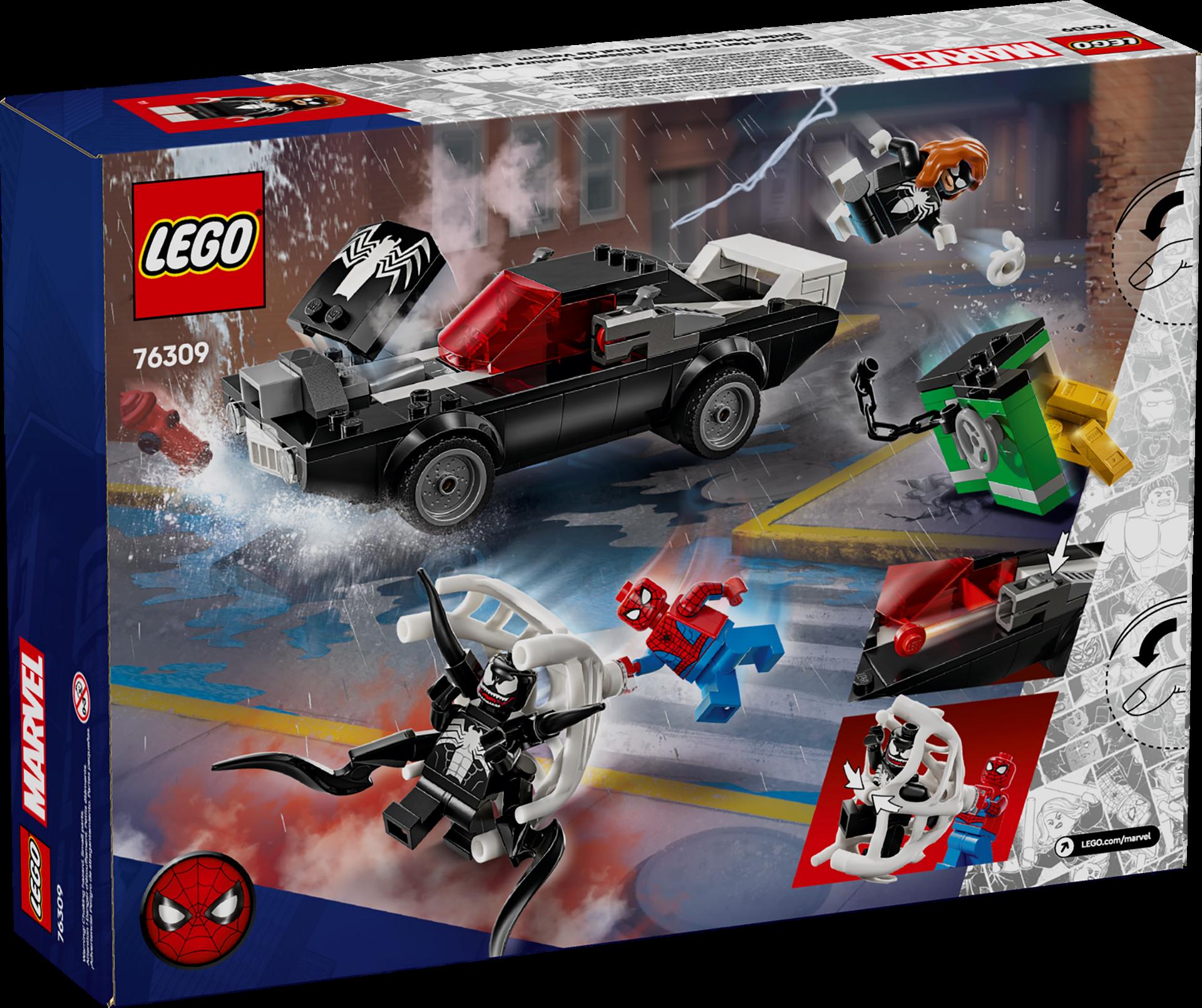 Lego Marvel Super Heroes Spider-Man Vs. Venom Muscle Car (76309) (LGO76309)
