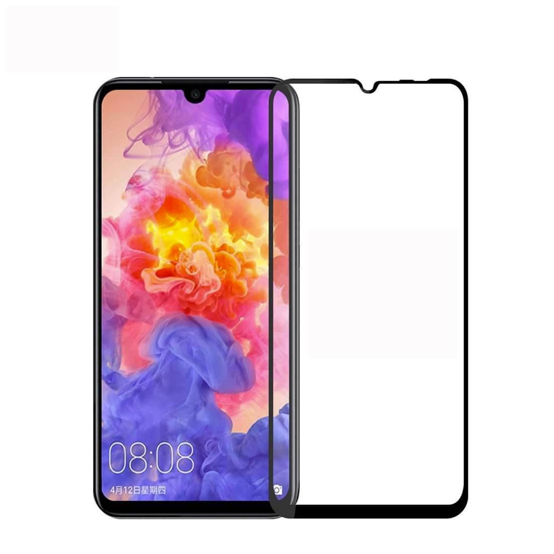 Обхващащо и ръбовете стъклено защитно покритие за дисплея на Huawei P30 Lite - Premium Full Glue 2.5D Tempered Glass (черен) | JAR Computers Обхващащо и ръбовете стъклено защитно покритие за дисплея на Huawei P30 Lite - Premium Full Glue 2.5D Tempered Glass (черен)