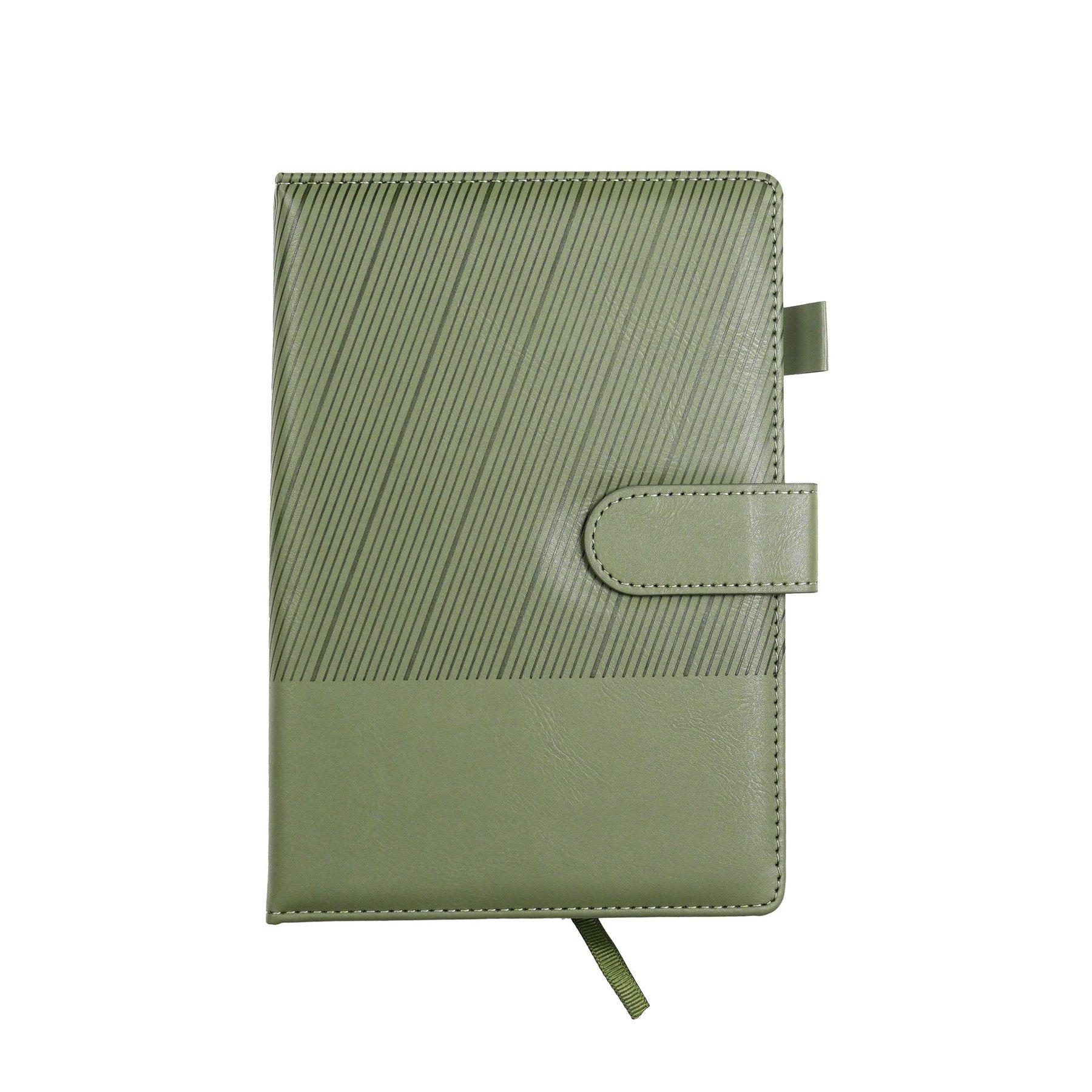 Office 1 Бележник, с магнитно закопчаване, без дати, А5, зелен | JAR Computers Office 1 Бележник, с магнитно закопчаване, без дати, А5, зелен