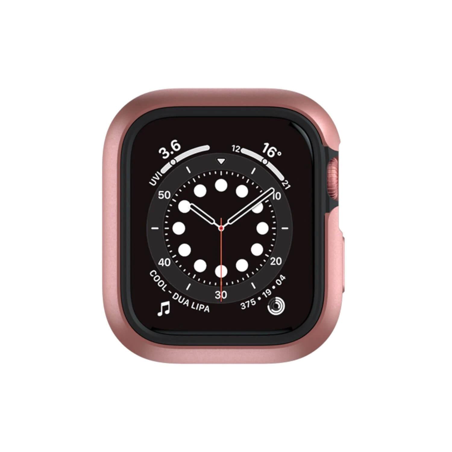 Удароустойчив хибриден кейс за Apple Watch 40мм - SwitchEasy Odyssey Case (розово злато) | JAR Computers Удароустойчив хибриден кейс за Apple Watch 40мм - SwitchEasy Odyssey Case (розово злато)