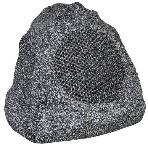 Водоустойчив външен спийкър с формата на камък (тъмносив) - Generic Indoor/Outdoor 120W Weather-Resistant Wired Rock Patio Speaker | JAR Computers Водоустойчив външен спийкър с формата на камък (тъмносив) - Generic Indoor/Outdoor 120W Weather-Resistant Wired Rock Patio Speaker