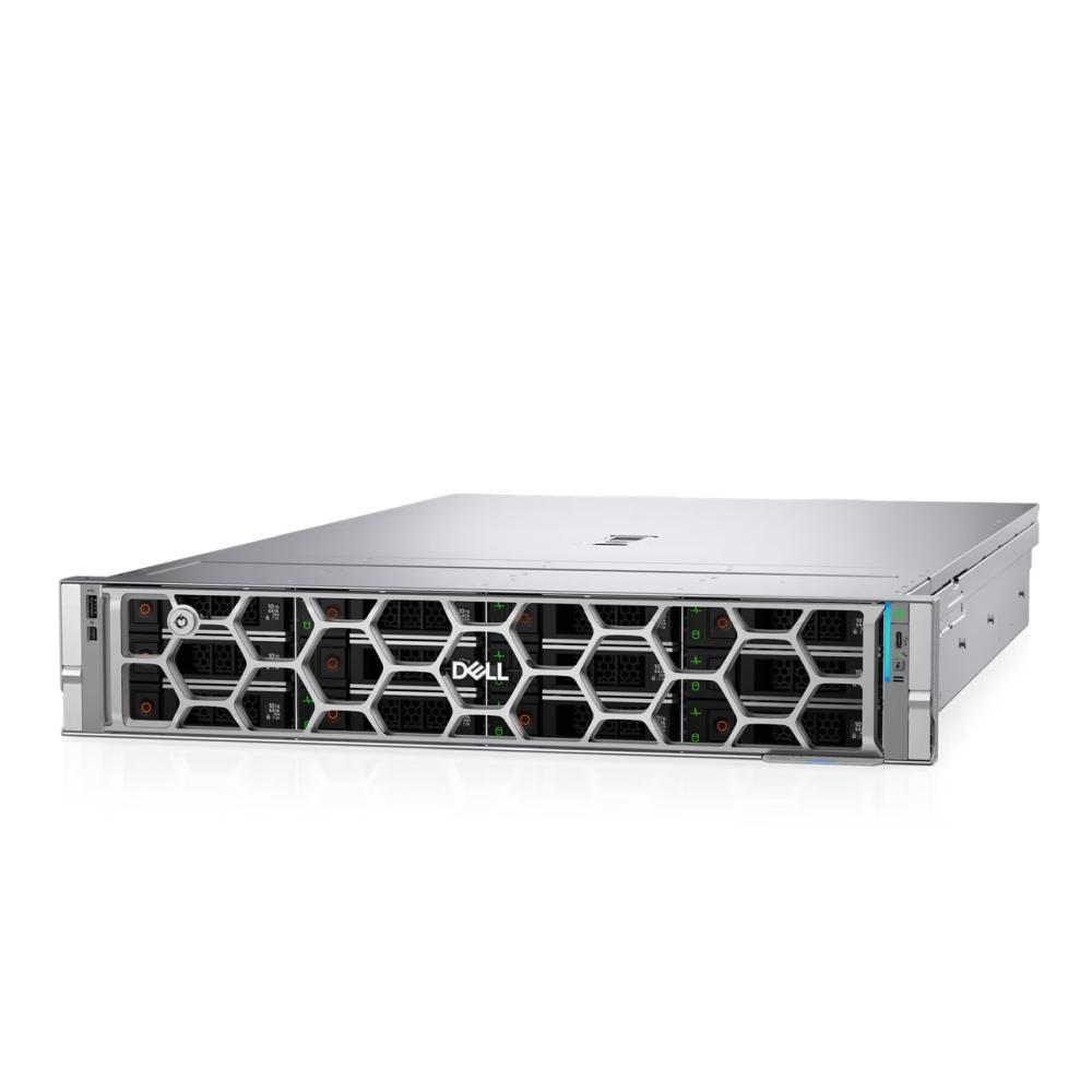 Dell PowerEdge R570, Xeon 6507P, 8x 2.5" Chassis, 960GB SSD, 32GB, Dual 1100W, Rails, Intel Xeon 6 Performance 6507P 3.5G, 8C/16T, 24GT/s, 48M Cache, 2.5" up to 8 Universal Drives, 960GB SSD 6Gbps, 32GB RDIMM 6400MT/s, PERC H965i, Basic NBD 36M