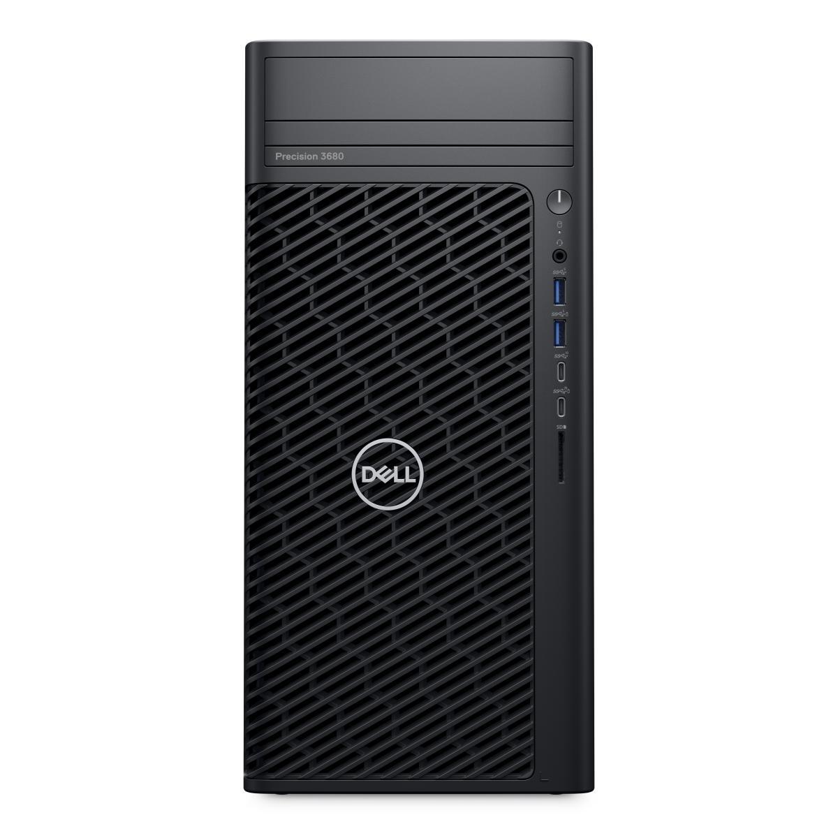DELL Precision 3680 Intel® Core™ i7 i7-14700 32 GB DDR5-SDRAM 1 TB SSD NVIDIA T1000 Windows 11 Pro Tower Workstation Black | JAR Computers DELL Precision 3680 Intel® Core™ i7 i7-14700 32 GB DDR5-SDRAM 1 TB SSD NVIDIA T1000 Windows 11 Pro Tower Workstation Black