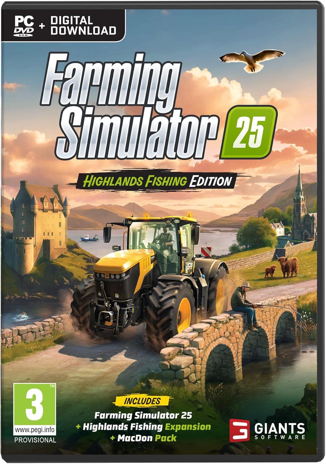 Farming Simulator 25: Highlands Fishing Edition (PC)