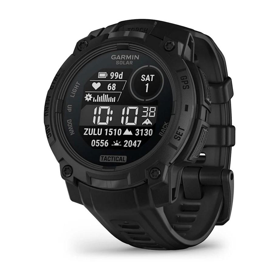 Instinct® 3 – 45 мм, Solar - Instinct 3 – 45 мм, Solar, Tactical Edition - Black с Black каишка | JAR Computers Instinct® 3 – 45 мм, Solar - Instinct 3 – 45 мм, Solar, Tactical Edition - Black с Black каишка