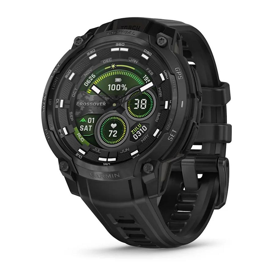 Instinct® Crossover AMOLED - Instinct® Crossover AMOLED, Tactical Edition - Black | JAR Computers Instinct® Crossover AMOLED - Instinct® Crossover AMOLED, Tactical Edition - Black