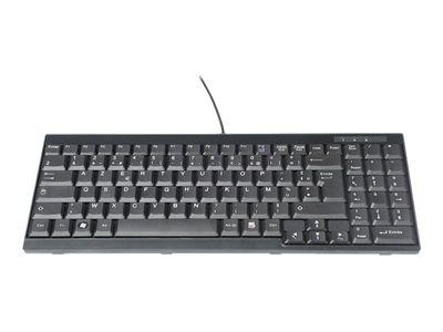 Мрежов комутатор DIGITUS DS-72000FR - keyboard - French - black Input Device
