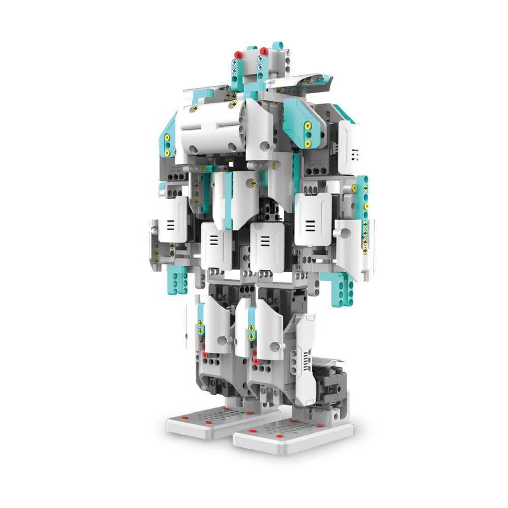 Мултифункционален робот, управляван от iOS и Android устройства чрез Bluetooth - UBTECH Jimu Inventor kit Robot (бял-сив) | JAR Computers Мултифункционален робот, управляван от iOS и Android устройства чрез Bluetooth - UBTECH Jimu Inventor kit Robot (бял-сив)