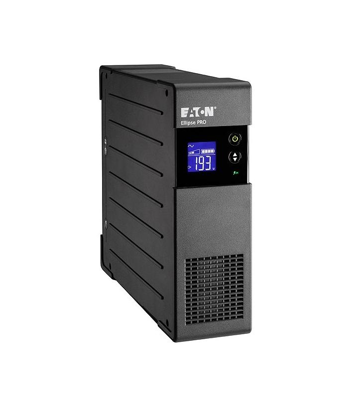 Непрекъсваем ТЗИ Eaton Ellipse PRO, 850VA/ 510 W, DIN, 4 извода, черен | JAR Computers Непрекъсваем ТЗИ Eaton Ellipse PRO, 850VA/ 510 W, DIN, 4 извода, черен