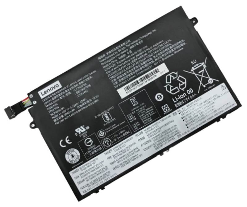 Оригинална батерия за лаптоп Lenovo ThinkPad E480 E490 E580 E590 01AV445