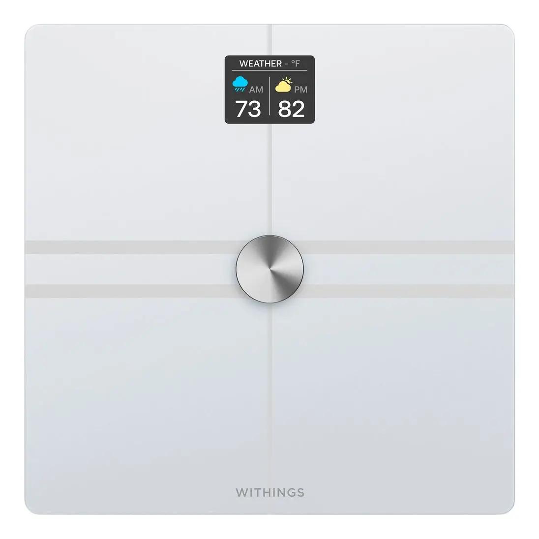 Смарт кантар Withings Body Comp 7.11 cm (2.8") - PN WBS12-WHITE-ALL-INTER | JAR Computers Смарт кантар Withings Body Comp 7.11 cm (2.8") - PN WBS12-WHITE-ALL-INTER