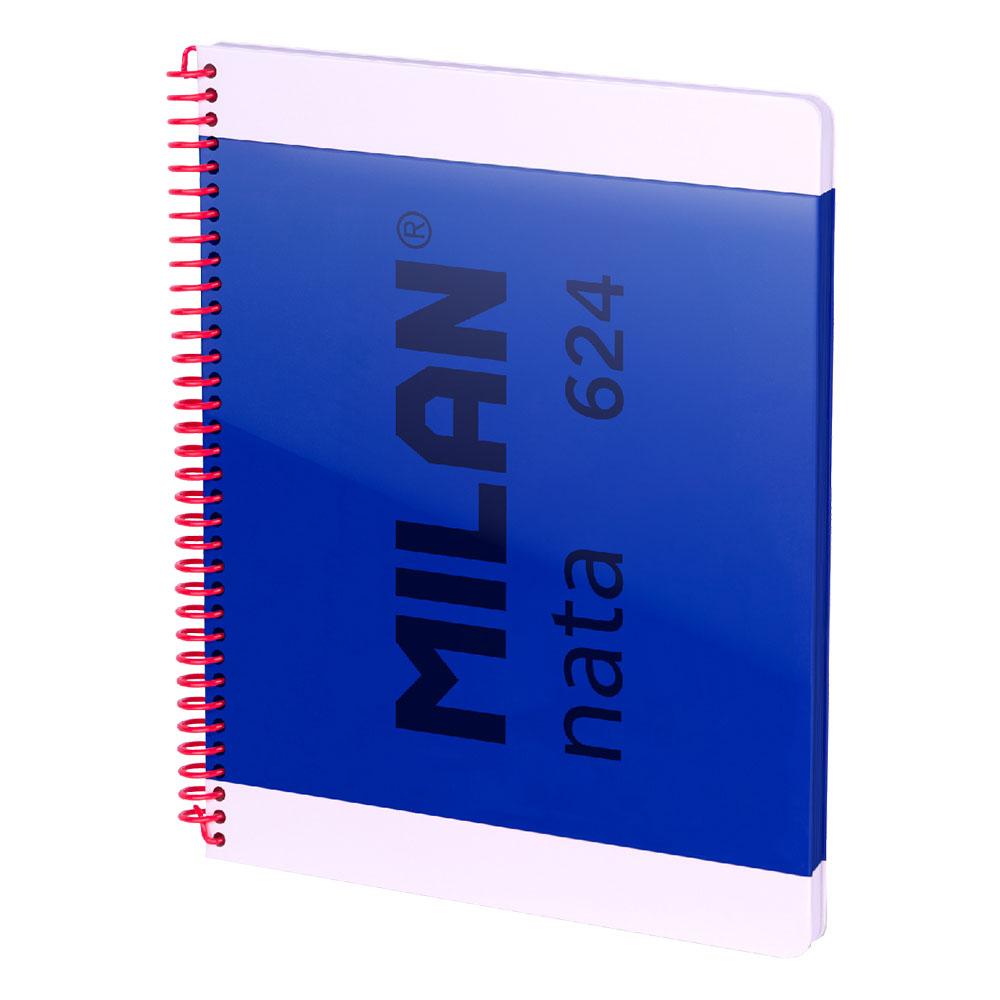 Тетрадка А4 Milan Nata синя ТК СП. 80л