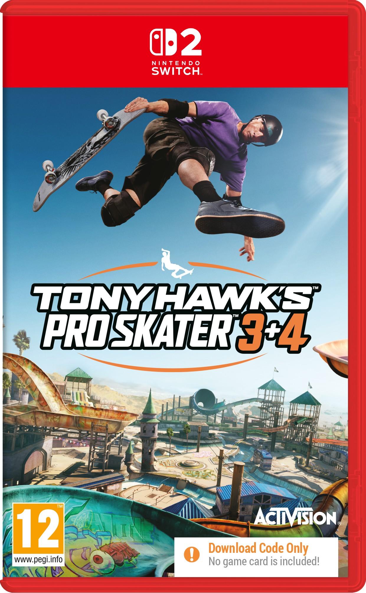 Tony Hawk's Pro Skater 3 + 4 - Код в кутия (Nintendo Switch 2) | JAR Computers Tony Hawk's Pro Skater 3 + 4 - Код в кутия (Nintendo Switch 2)