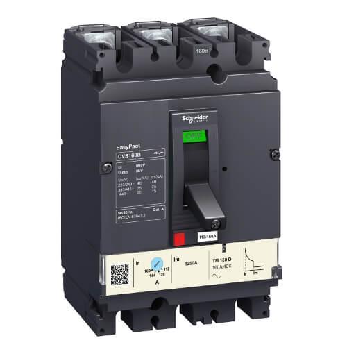 АП 3P 160A 25kA TM - SCHNEIDER ELECTRIC EasyPact CVS LV516303 | JAR Computers АП 3P 160A 25kA TM - SCHNEIDER ELECTRIC EasyPact CVS LV516303