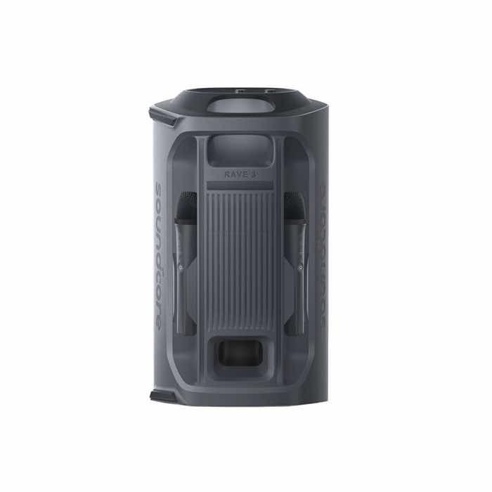 Безжичен парти спийкър с микрофони за караоке (черен) - Anker SoundCore Rave 3 Bluetooth Speaker 160W | JAR Computers Безжичен парти спийкър с микрофони за караоке (черен) - Anker SoundCore Rave 3 Bluetooth Speaker 160W
