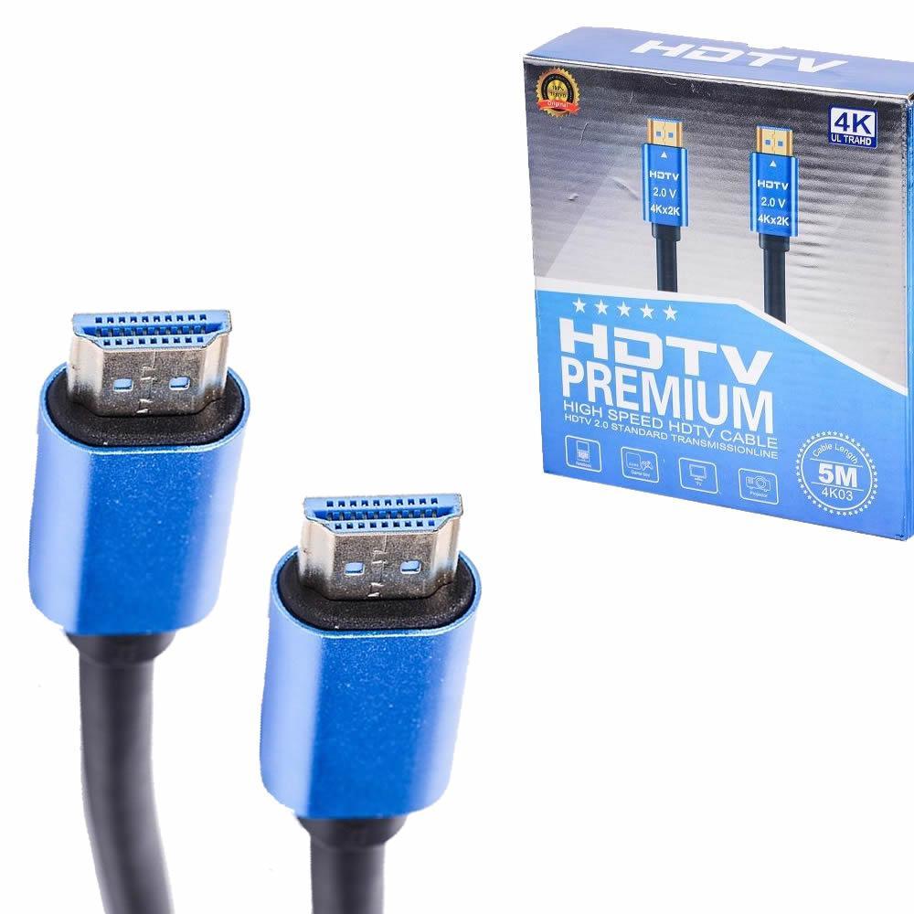 CABLE-550G/5 HQ HDMI 1.4/2.0 4Km/m Black