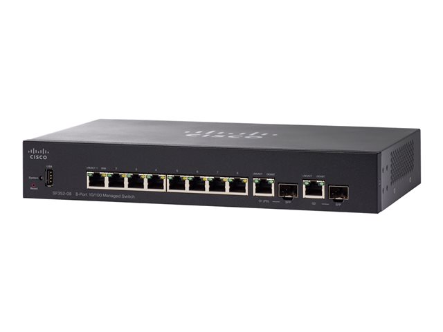 CISCO SF352-08 8-port 10/100 Managed Switch